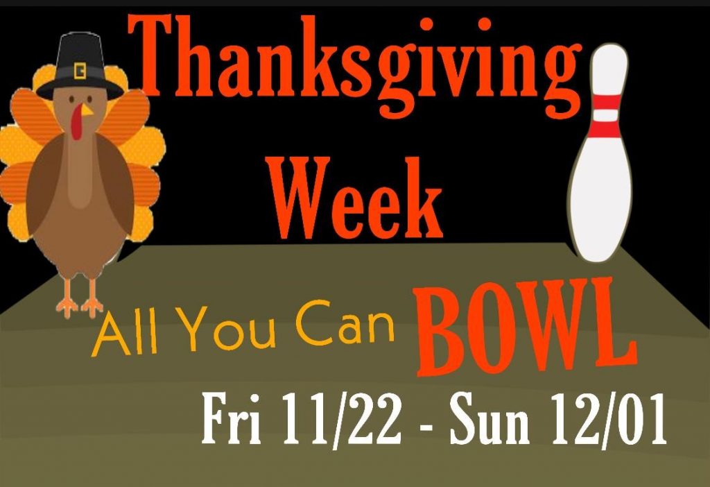 thanksgiving weekend flyer